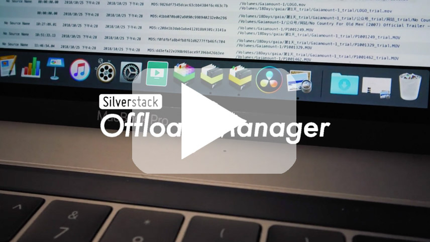Offload Manager Workflow Video